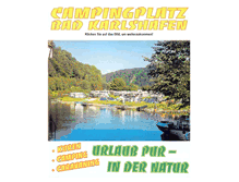 Tablet Screenshot of campingplatz-bad-karlshafen.de